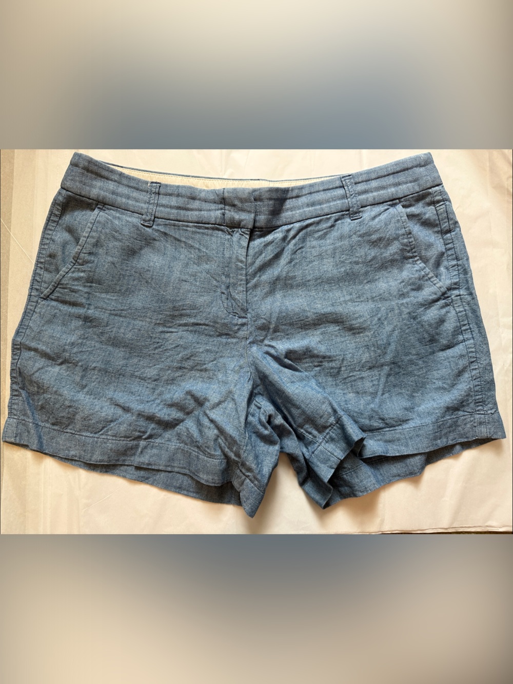 J.Crew Light Blue Chambray Shorts